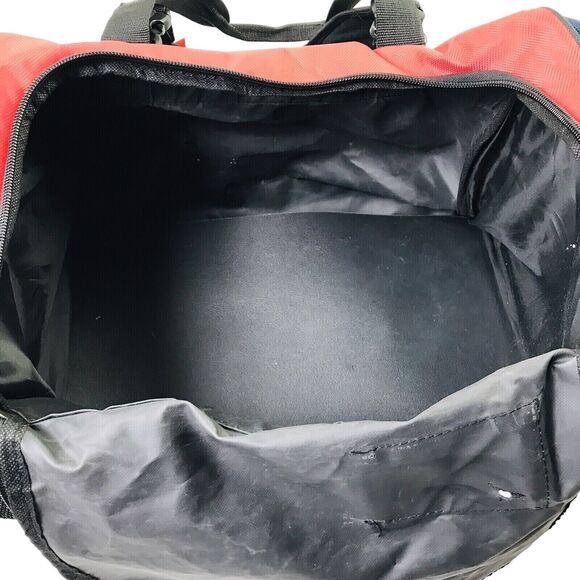 USA Tai Kwon Do Vision Deluxe Equipment Bag Black Red Blue 17"X 10"X 12" - Picture 7 of 15